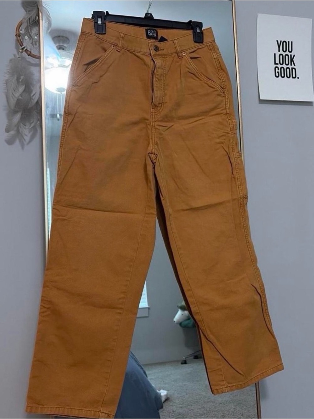 BDG Men's Cargo Pants in Caramel Brown